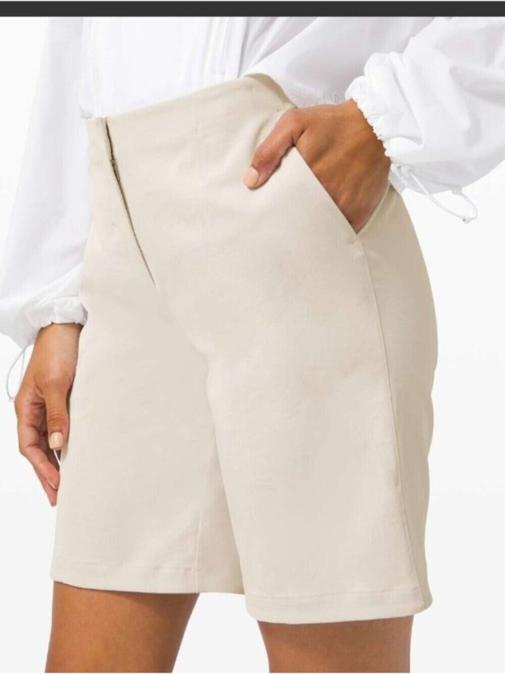 Lululemon In Power Mid Rise Short 8" Dune